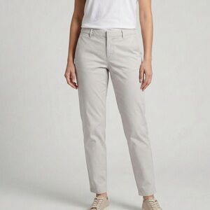 Banana Republic Gray High Rise Chino Pants - Size 4